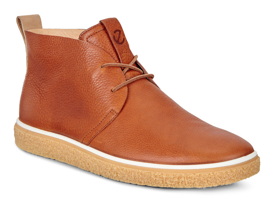 ECCO MEN’S CREPETRAY CHUKKA ‘LION/POWDER’