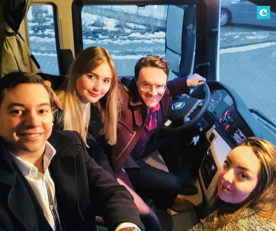 Zespół Click Community: Rahim Blak, Rafał Paciorek, Roksana Wąż, Michalina Pałczyńska.