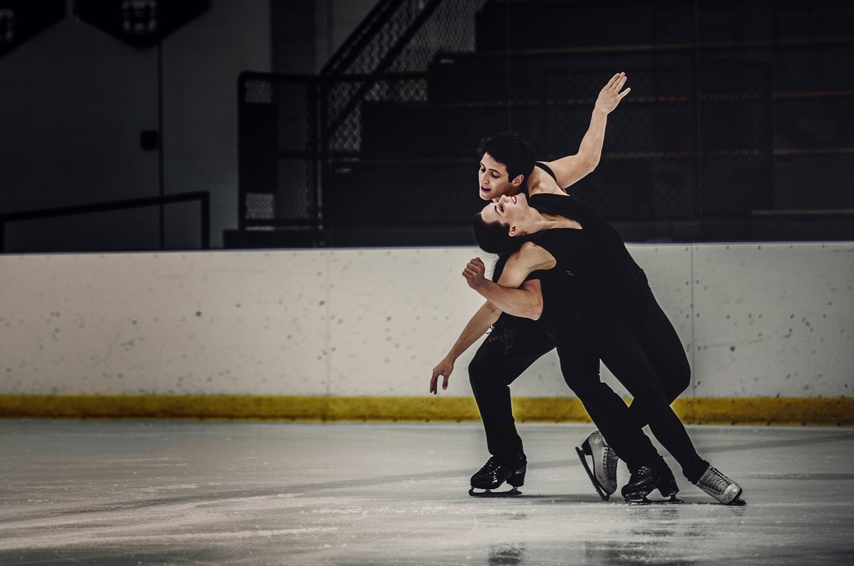 Tessa i Scott - taniec na lodzie