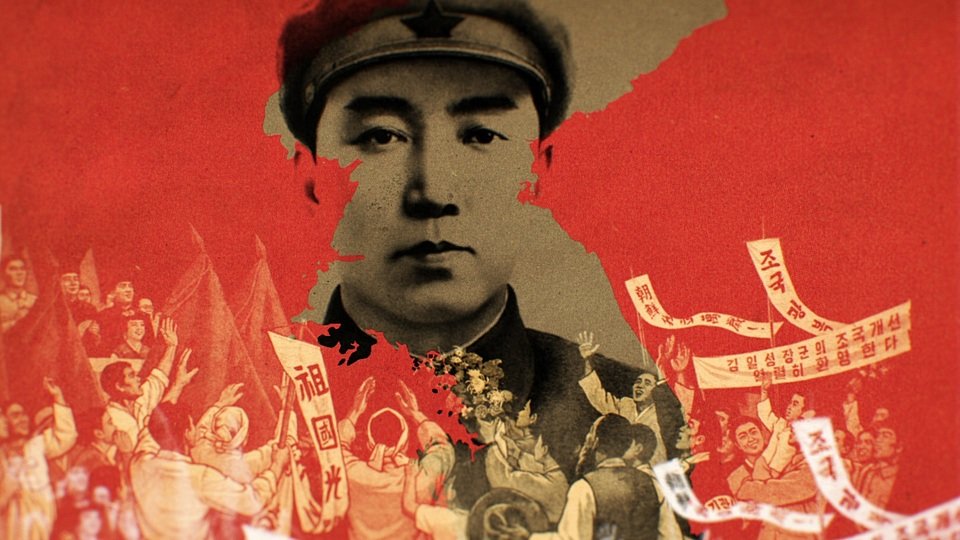 Kim Ir Sen jako wojownik armii koreańskiej <br><br>Źródło: National Geographic