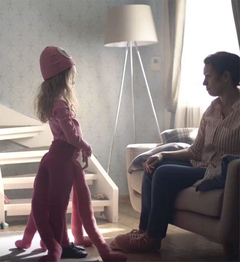 Kostium ośmiornicy można zobaczyć w najnowszej reklamie Allegro „Bal”.