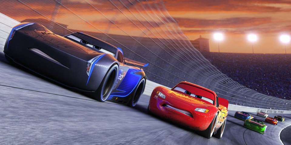 Kadr z filmu "Cars 3". Fot. DB Creative Factory