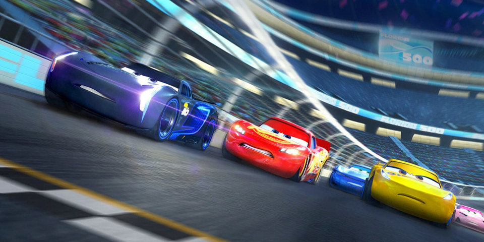 Kadr z filmu "Cars 3"