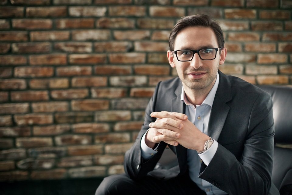 Na zdjęciu: Michał Leszek, który sprawuje pieczę nad promocją firmy i jej marek. To właśnie on jest twórcą Kruger&Matz.