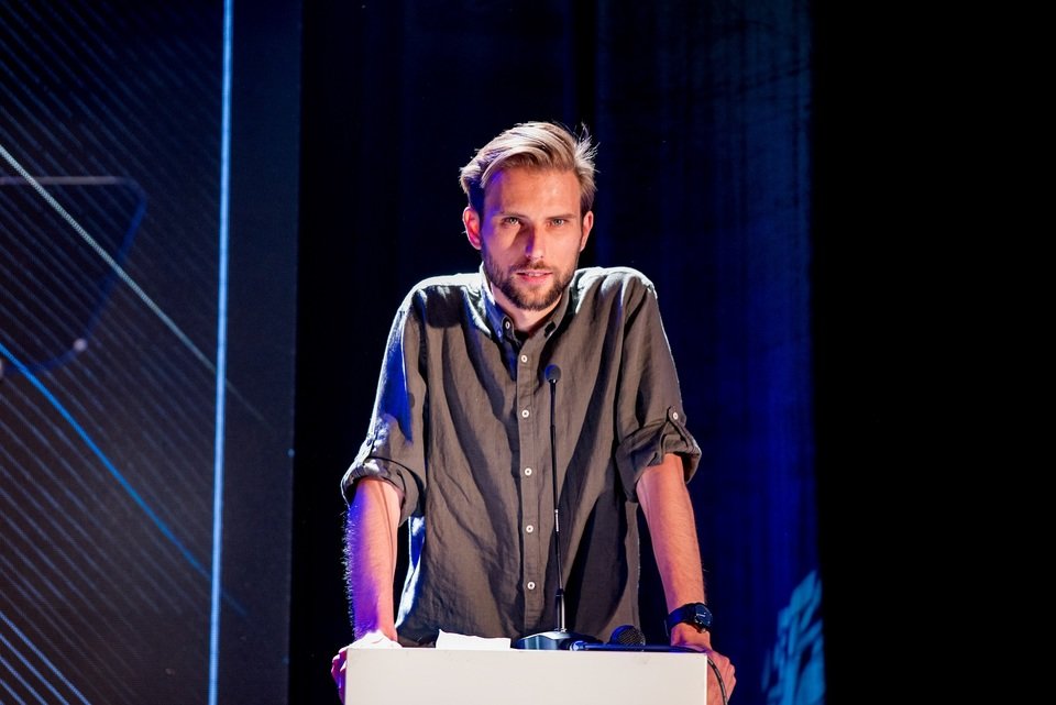 Na zdjęciu: Michał Krygier, dyrektor kreatywny GDP Agency i członek jury Papaya Young Directors