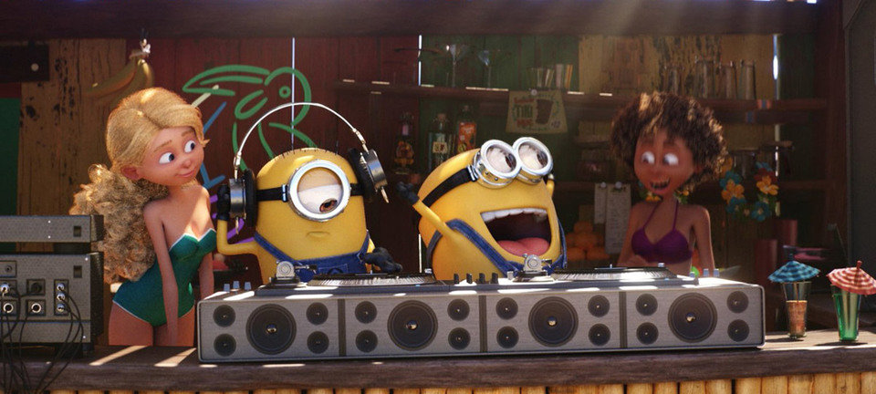 Kadr z filmu "Gru, Dru i Minionki"