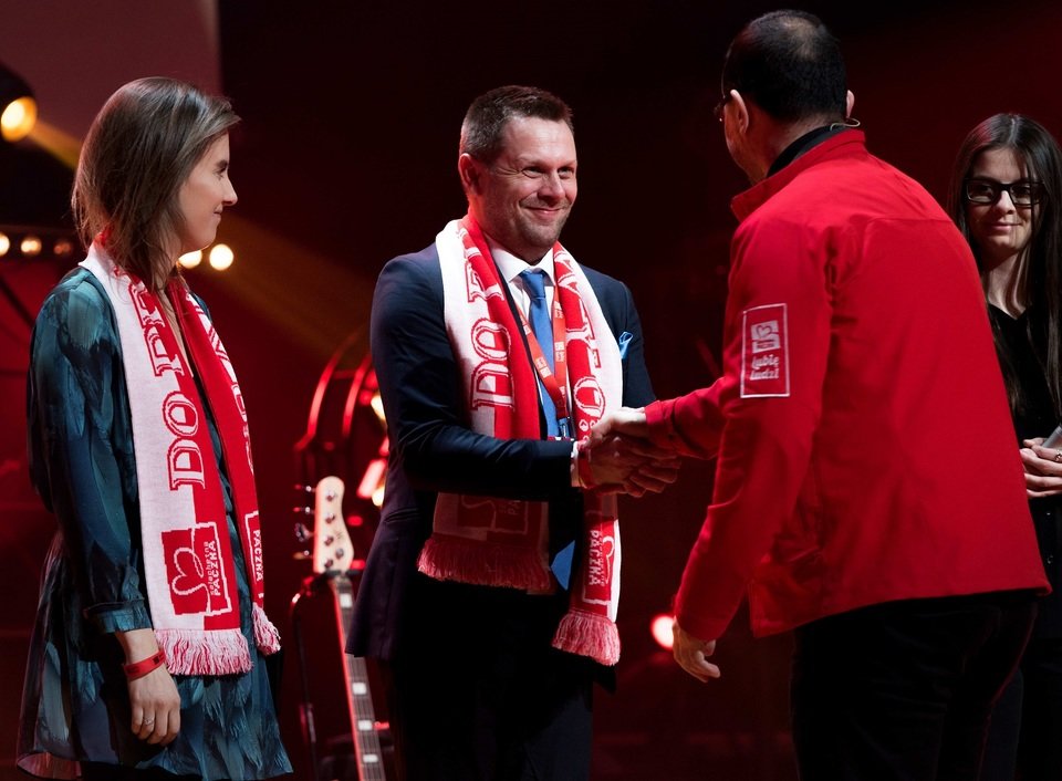 – <i>Ta nagroda nie jest dla mnie, tylko dla całej „paczki Allegro”</i> – powiedział Krzysztof Śpiewek