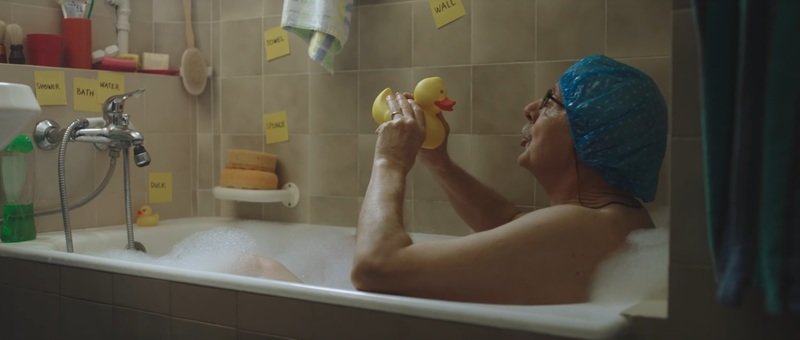 Kadr z najnowszej, świątecznej reklamy Allegro Czego szukasz | Angielski