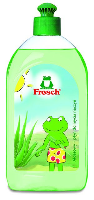 Frosch Aloesowy Płyn do Mycia Naczyń<br>pojemność: 500 ml<br>cena: 6,59 zł