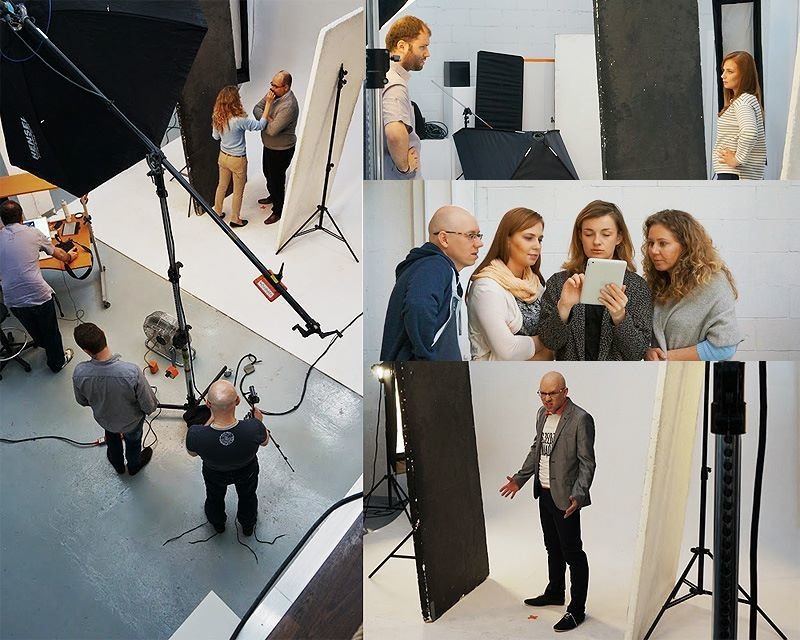 Photo session with two famous polish financial bloggers we organized for a campaign.