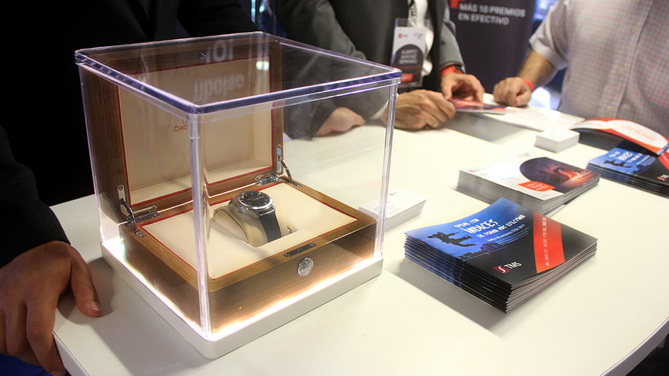 Printed ebooks along with the top contest prize - Omega watch.