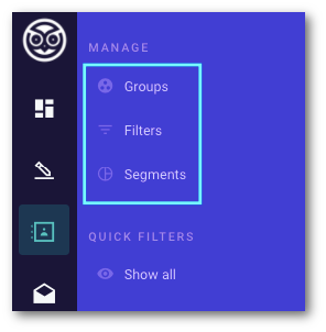 Sekcja Manage w module dystrybucyjnym