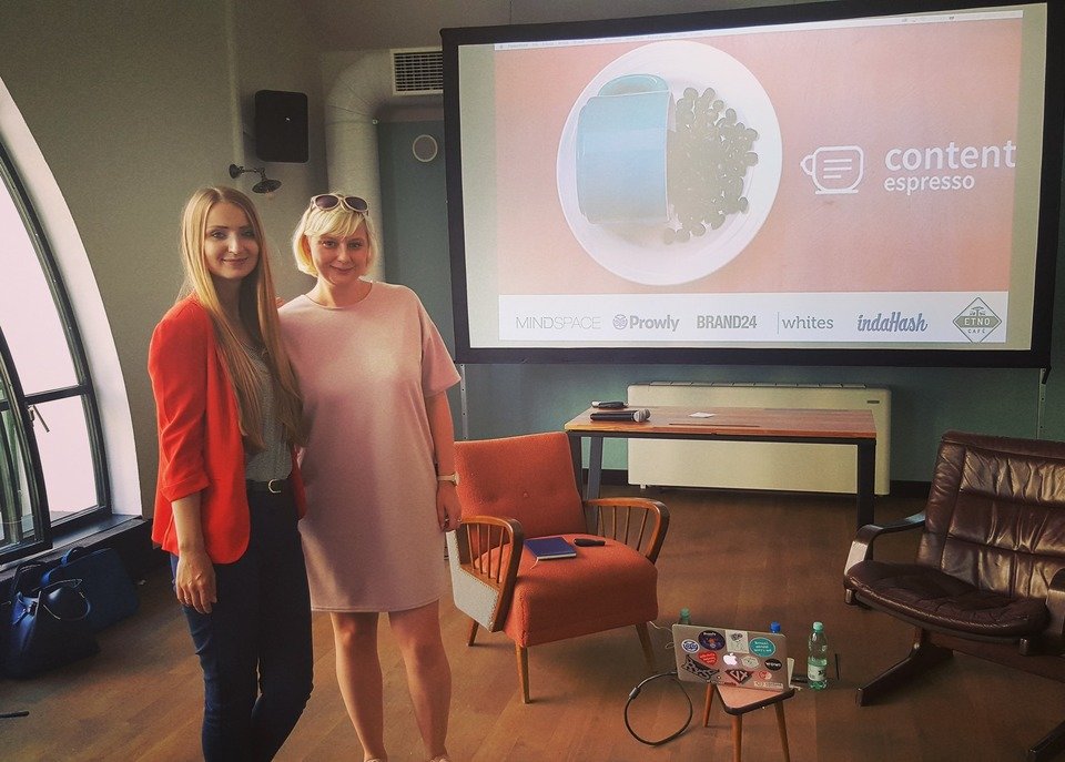 Joanna i Kasia tuż przed wystąpieniem :)