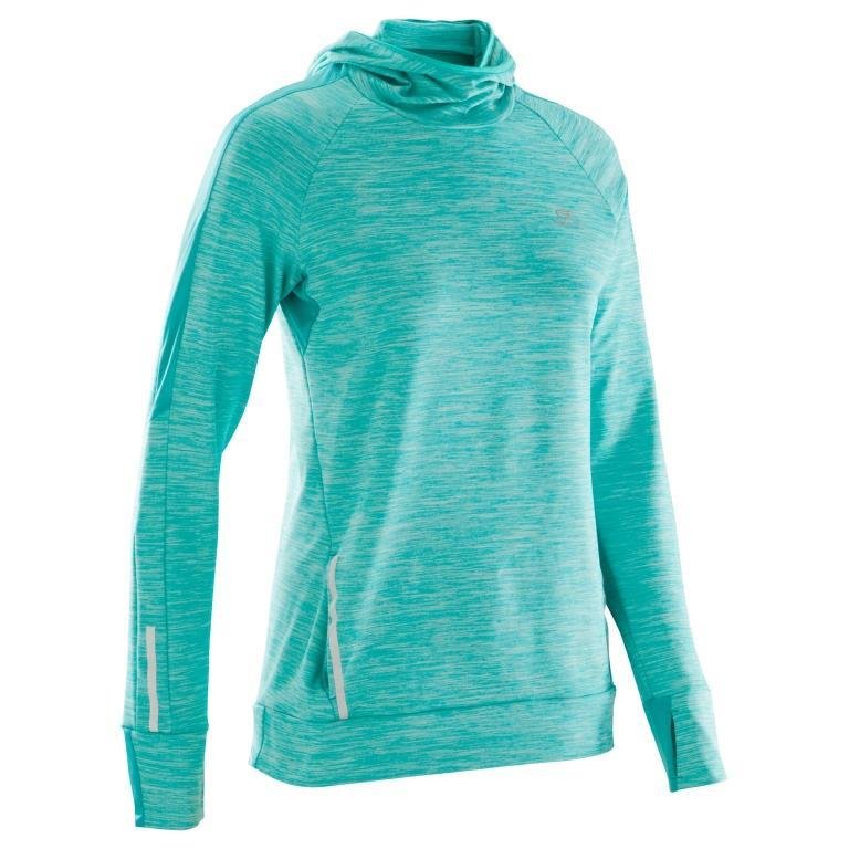 Decathlon, bluza do biegania run warm hood damska, Kalenji, 69,99 PLN (2).jpg