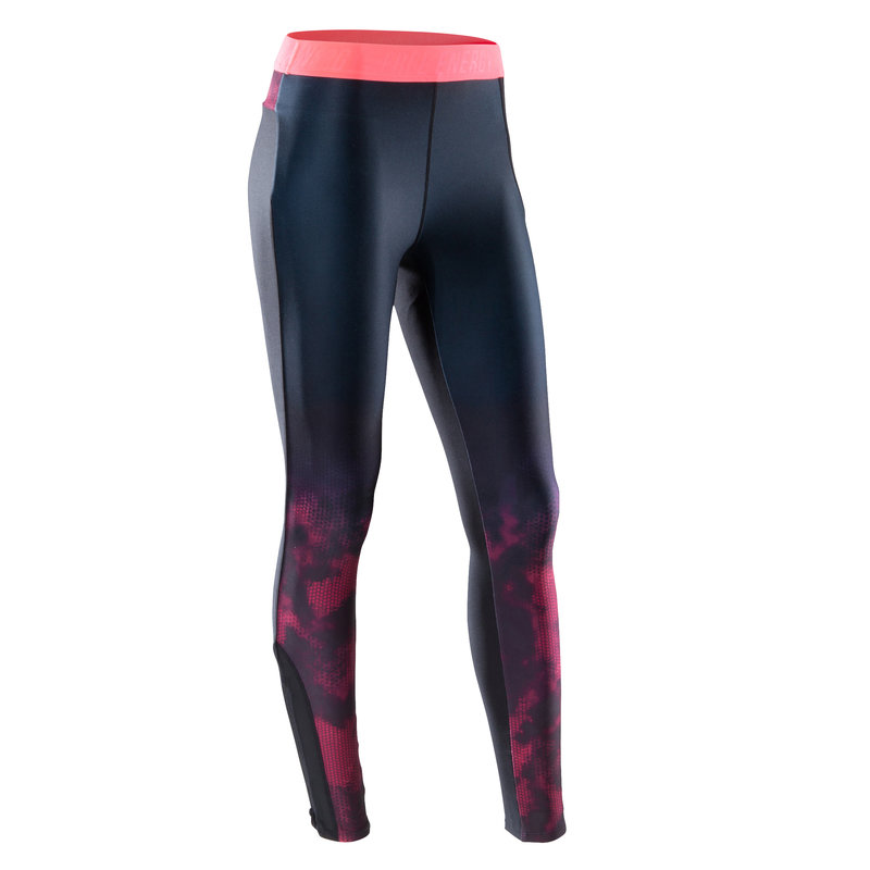 Decathlon, legginsy fitness kardio 500 damskie Domyos, 64,99 PLN (2).jpg