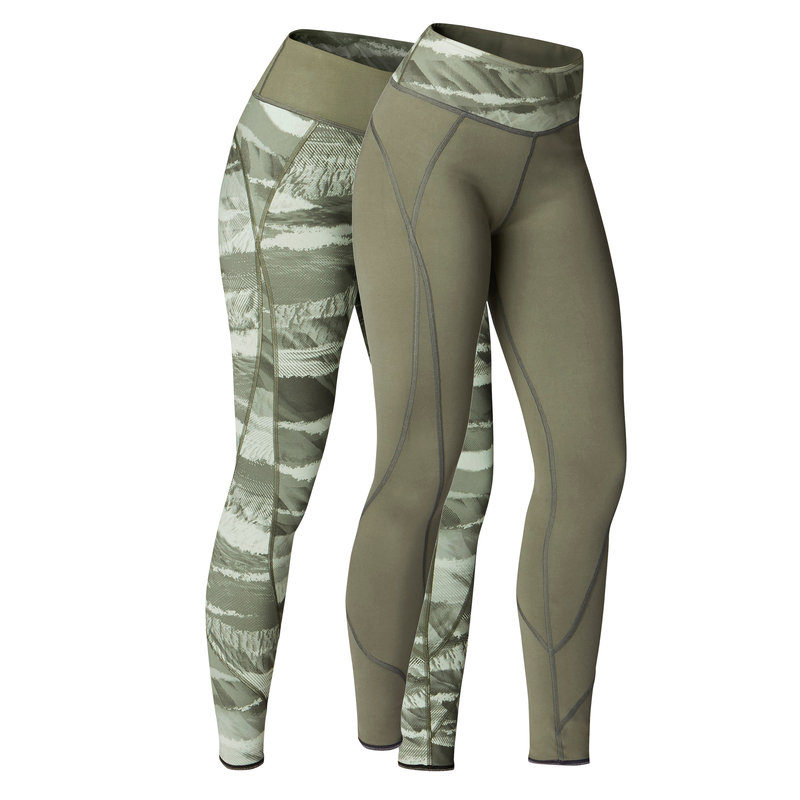 Decathlon, dwustronne legginsy do jogi Yoga+ 920 damskie Domyos, 119,99 PLN (7).jpg