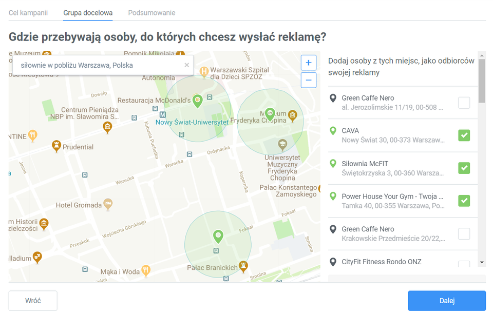 Dzięki Cluify sprawdzisz potencjał reklamowy dowolnej lokalizacji w Polsce