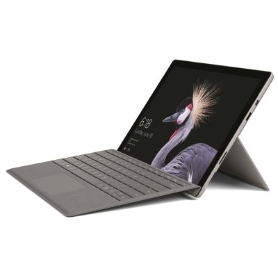 Microsoft Surface Pro 256GB mit Core i5 & 8GB (2017) inkl. Surface Pro Signature Type Cover Platin Grau