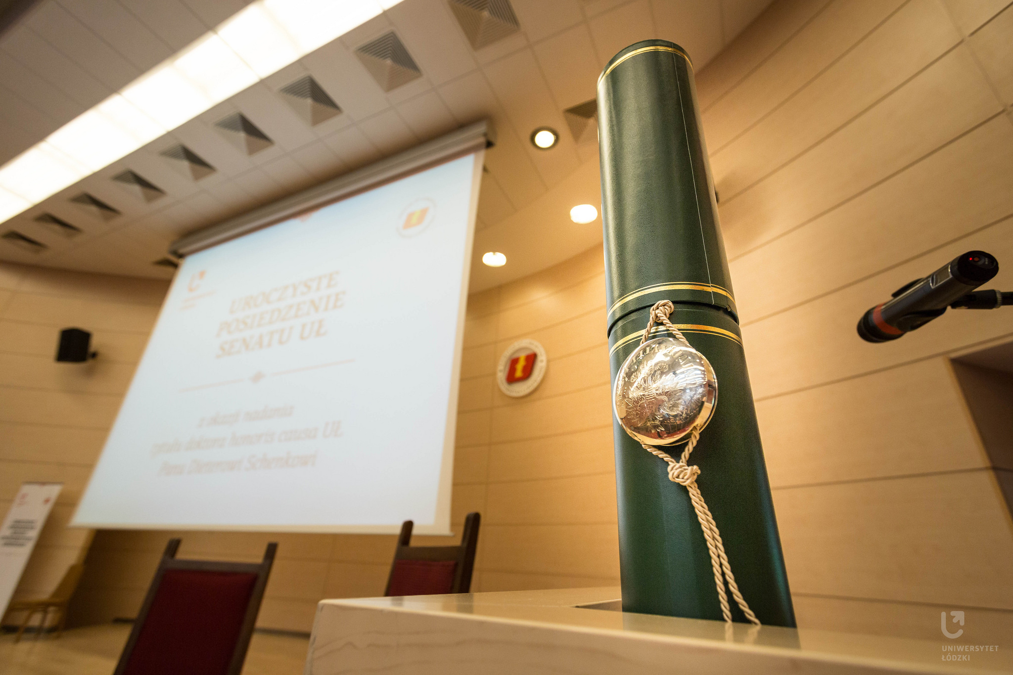 Doktorat honoris causa UŁ dla prof. Ryszarda Wójcickiego - Uniwersytet Łódzki