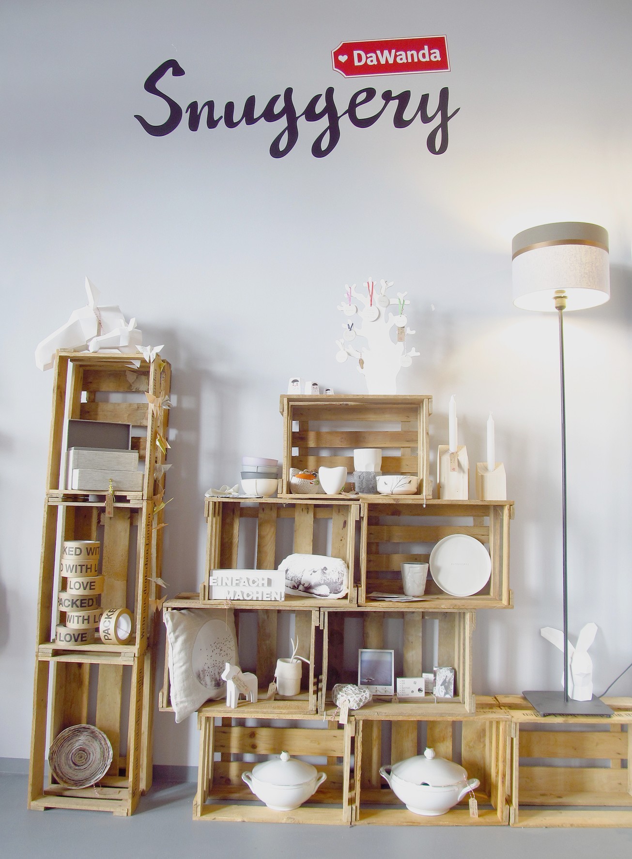 DaWanda zum Anfassen Eröffnung der DaWanda Snuggery DaWanda